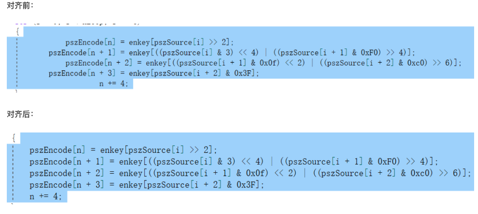 Visual Studio 2019 使用快捷键将代码对齐 插图1-猿说编程 Visual Studio 2019 使用快捷键将代码对齐 插图1