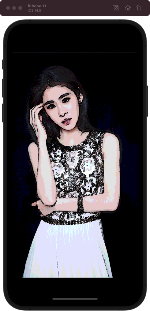 图片[2]-IOS – OpenGL ES 卡通效果（黑色粗线描边） GPUImageToonFilter-猿说编程