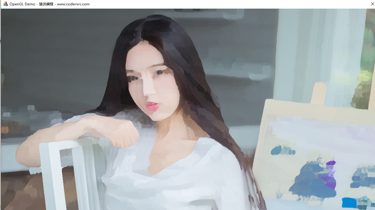 OpenGL ES 图像桑原滤波水粉画模糊效果 GPUImageKuwaharaFilter - 猿说编程